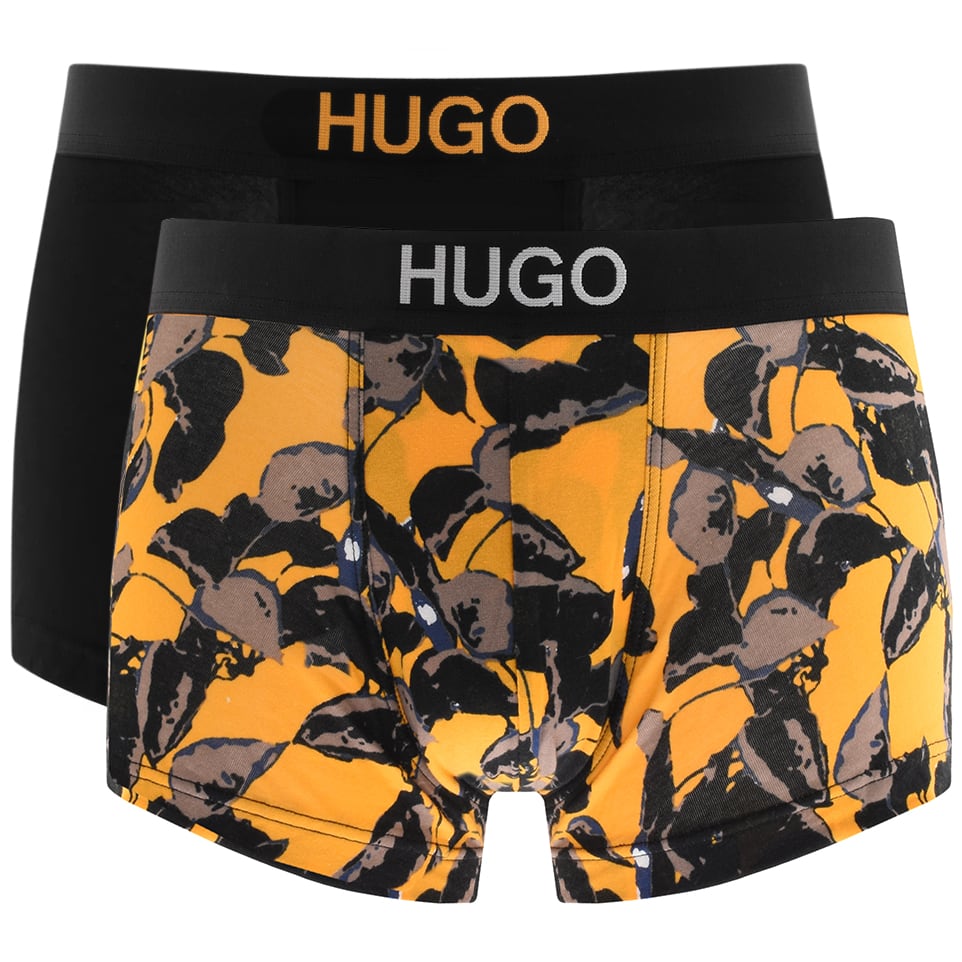Alternative Image for ProductHUGO Two Pack Brother Boxers Yellow1